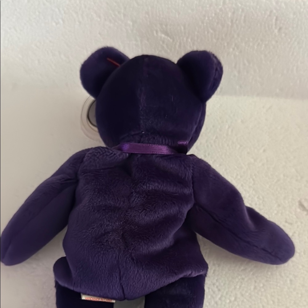 TY Bear with Rose Embroidery - Picture 5 of 7